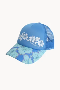 Billabong Girls Happy Hibiscus Trucker Cap