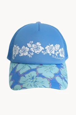 Billabong Girls Happy Hibiscus Trucker Cap