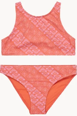 Roxy Girls Heart N Soul Crop Set