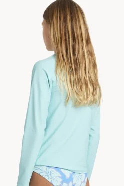 Billabong Girls Heat Wave Long Sleeve Suntop