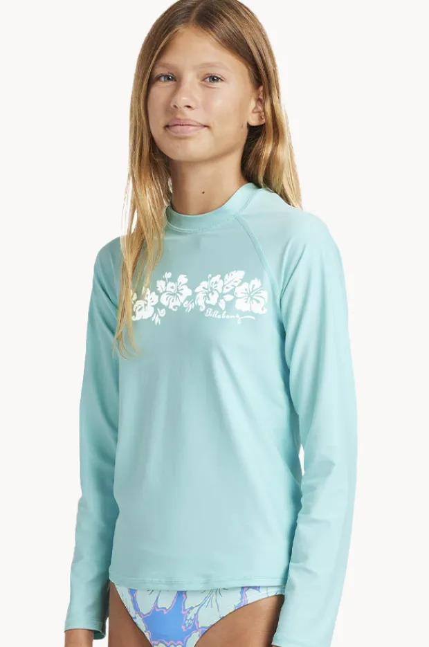 Billabong Girls Heat Wave Long Sleeve Suntop