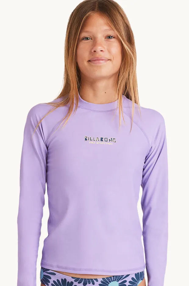 Billabong Girls Heat Wave Long Sleeve Suntop