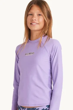 Billabong Girls Heat Wave Long Sleeve Suntop