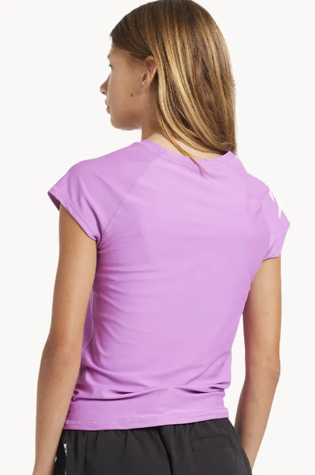 Billabong Girls Heat Wave Short Sleeve Suntop