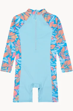 Roxy Girls Hibiscus Hugs Spring Suit