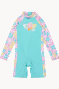 Roxy Girls Hibiscus Jam Tropical Square Spring Suit