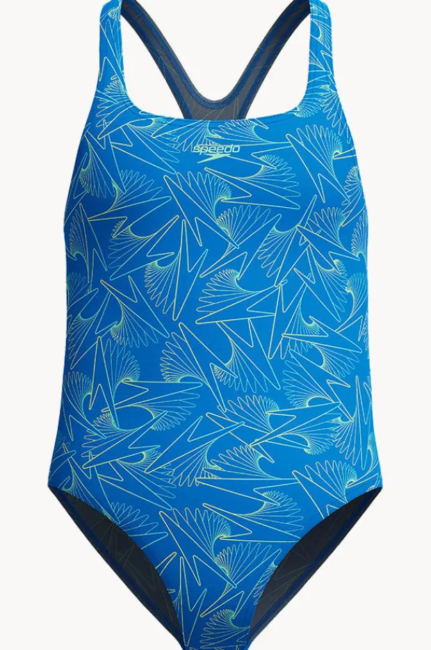 Speedo Girls Hyperboom Allover Medalist One Piece
