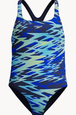 Speedo Girls Hyperboom Allover Medalist One Piece