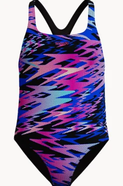 Speedo Girls Hyperboom Allover Medalist One Piece