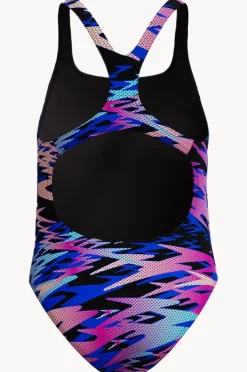 Speedo Girls Hyperboom Allover Medalist One Piece