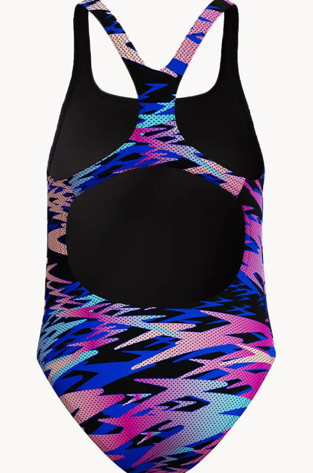 Speedo Girls Hyperboom Allover Medalist One Piece