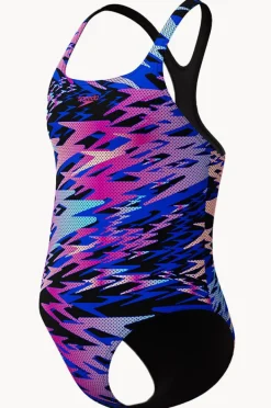 Speedo Girls Hyperboom Allover Medalist One Piece
