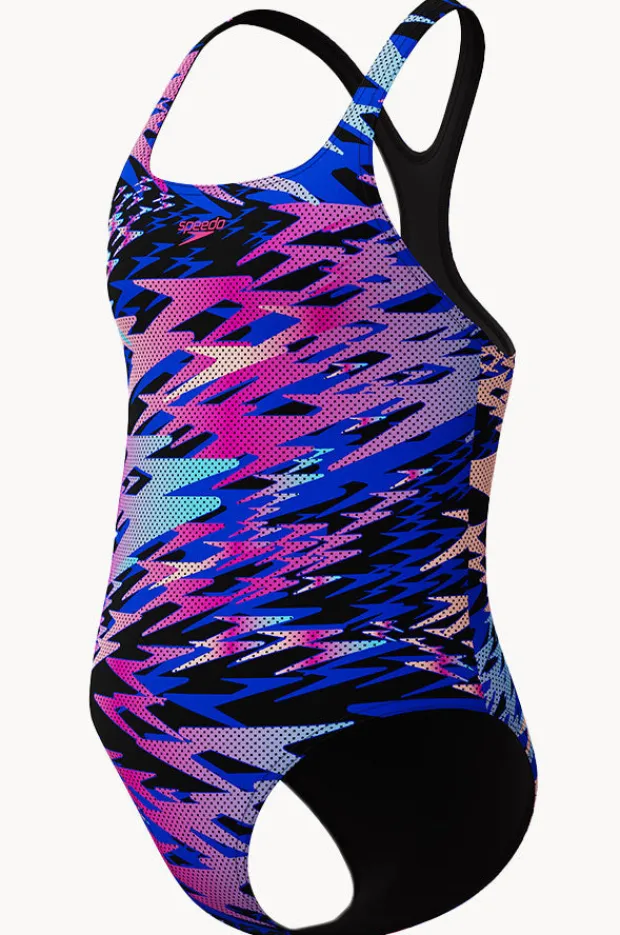 Speedo Girls Hyperboom Allover Medalist One Piece
