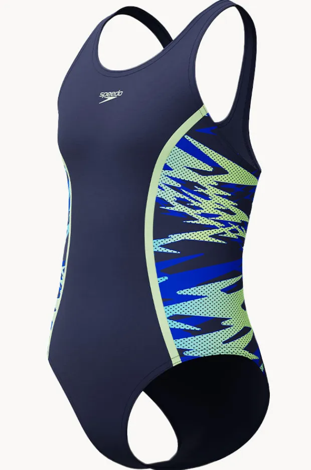 Speedo Girls Hyperboom Splice Muscleback One Piece