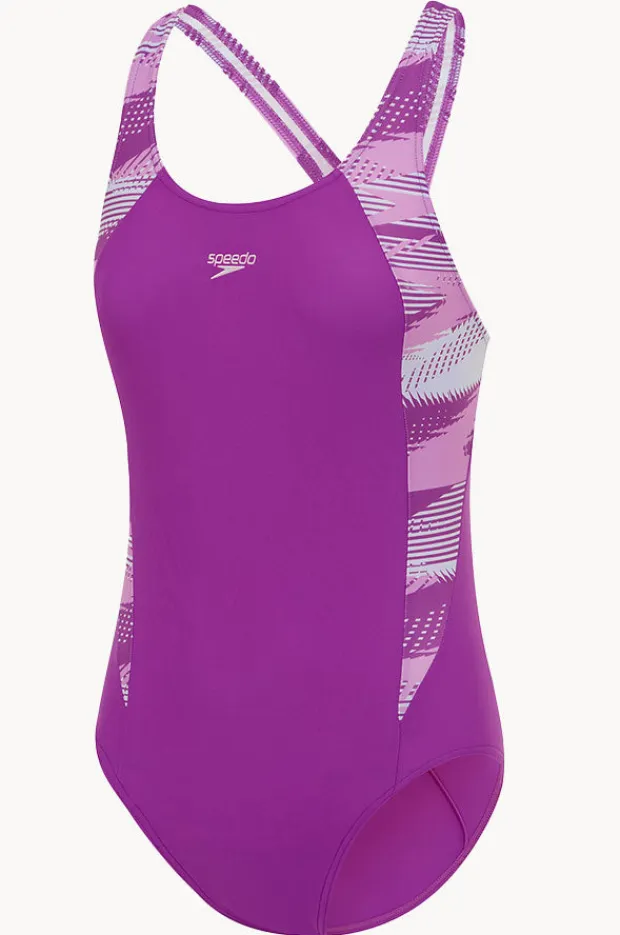 Speedo Girls Hyperboom Splice Muscleback One Piece