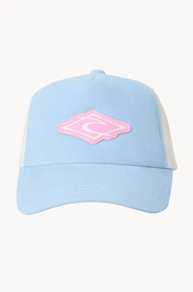 Rip Curl Girls Icon Cord Trucker Cap