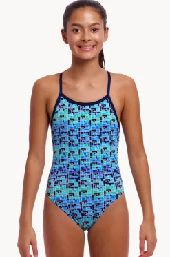 Funkita Girls Jack Stack Single Strap One Piece
