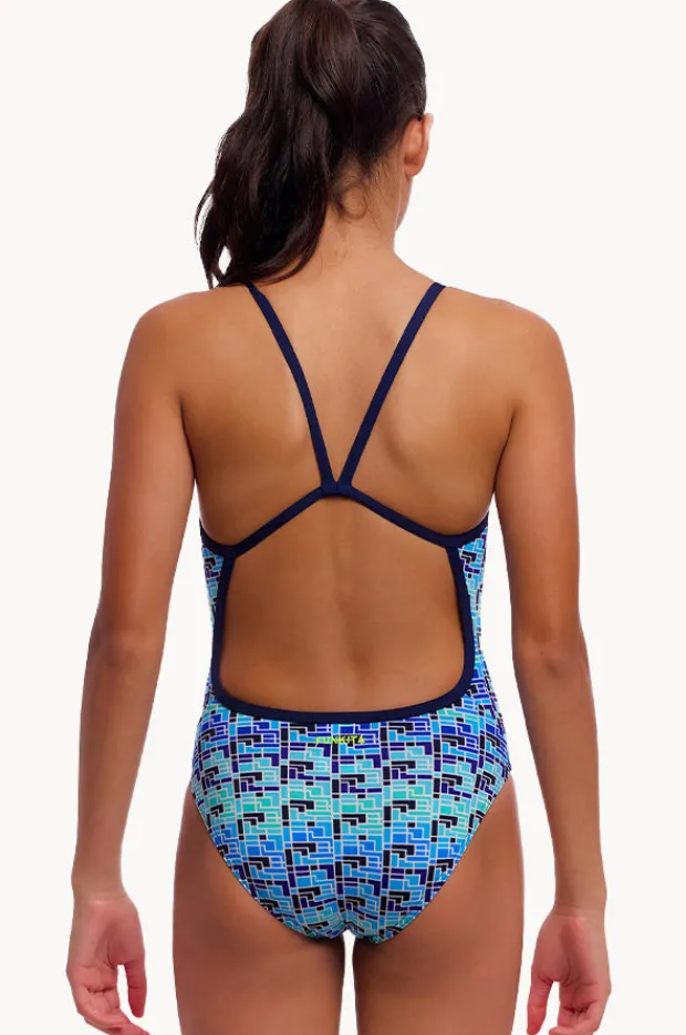 Funkita Girls Jack Stack Single Strap One Piece