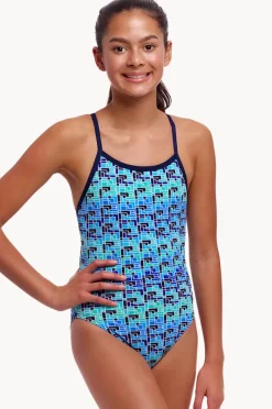 Funkita Girls Jack Stack Single Strap One Piece