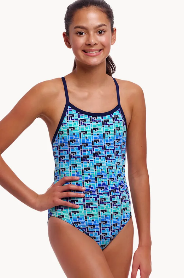 Funkita Girls Jack Stack Single Strap One Piece
