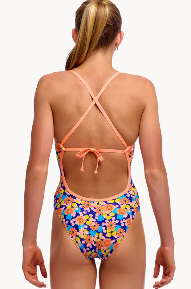 Funkita Girls Killer Flowers Tie Me Tight One Piece