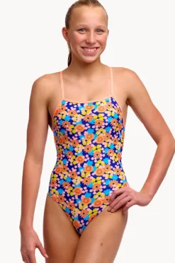 Funkita Girls Killer Flowers Tie Me Tight One Piece
