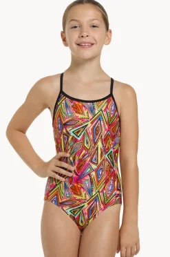Zoggs Girls Kona Sprintback One Piece