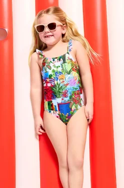 Seafolly Girls Girls La Boca Frill One Piece