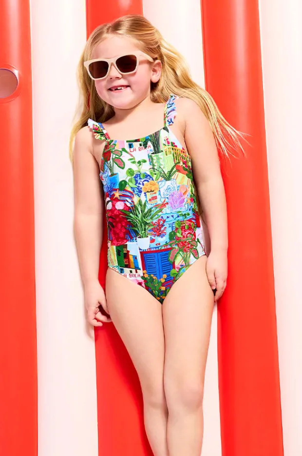 Seafolly Girls Girls La Boca Frill One Piece