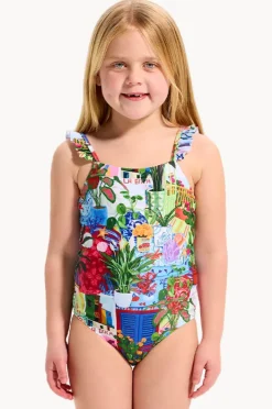 Seafolly Girls Girls La Boca Frill One Piece