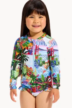 Seafolly Girls Girls La Boca Zip Sunsuit