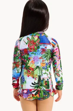 Seafolly Girls Girls La Boca Zip Sunsuit