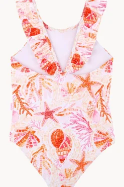 Seafolly Girls Girls La Mer Frill One Piece