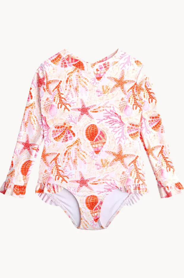 Seafolly Girls Girls La Mer Frill Sunsuit