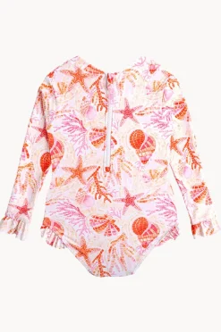 Seafolly Girls Girls La Mer Frill Sunsuit