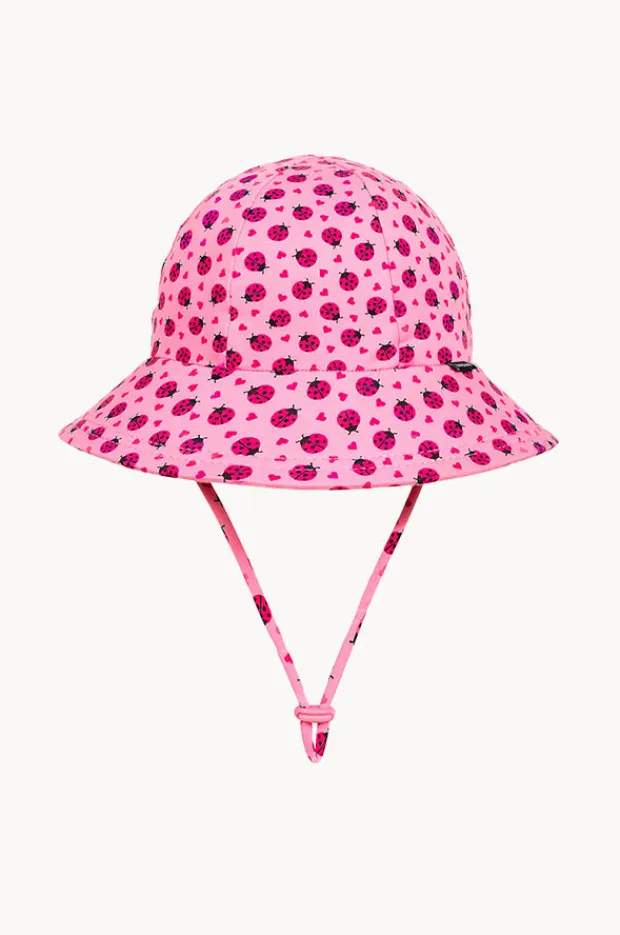 Bedhead Girls Ladybug Ponytail Bucket Hat