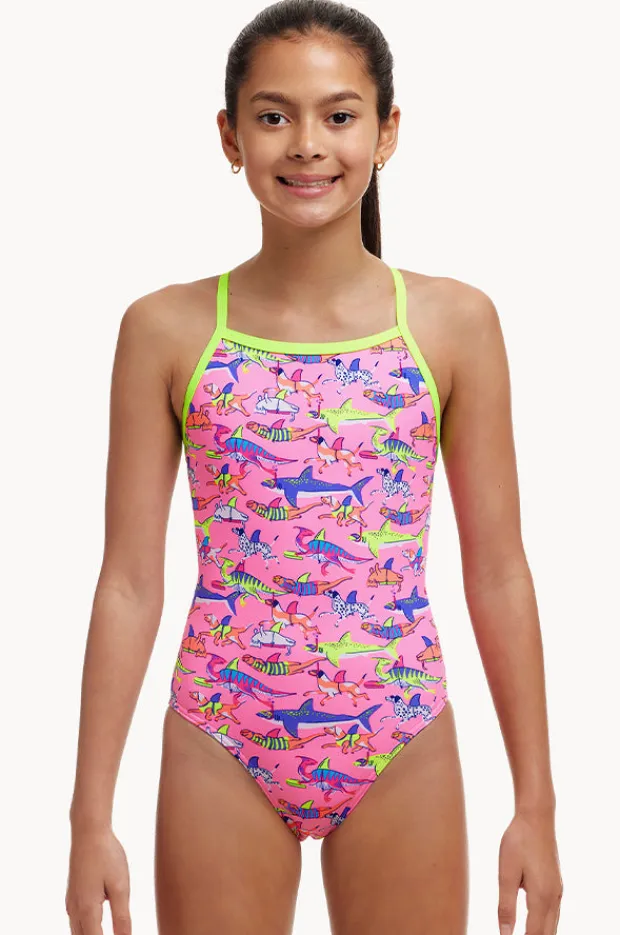 Funkita Girls Tie Me Tight One Piece