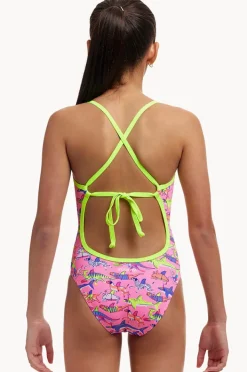 Funkita Girls Tie Me Tight One Piece