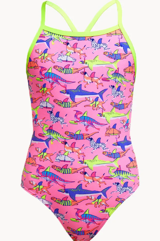 Funkita Girls Tie Me Tight One Piece