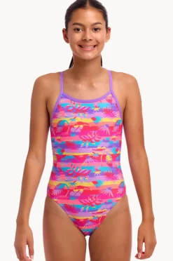 Funkita Girls Leave In Single Strap One Piece