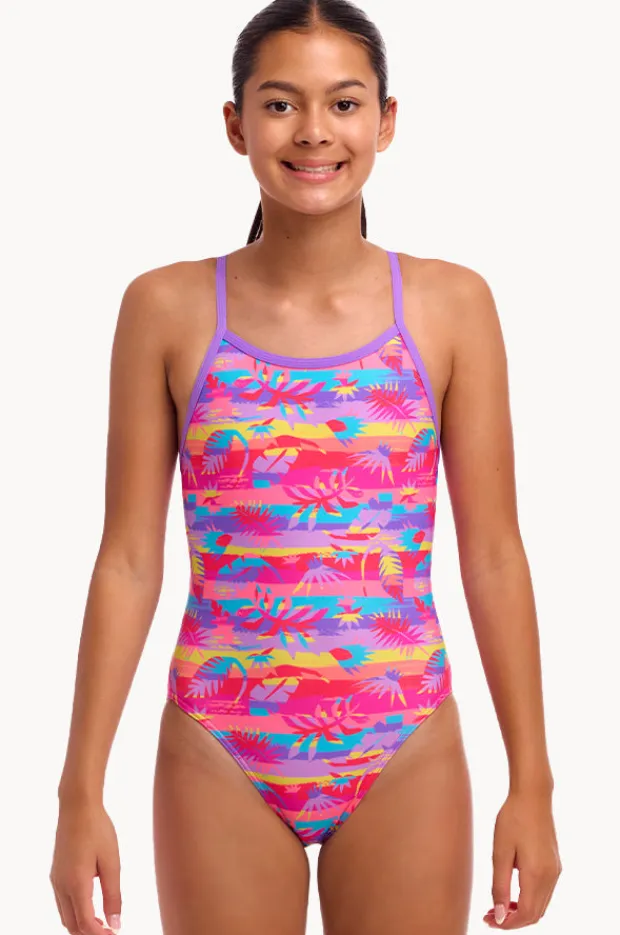 Funkita Girls Leave In Single Strap One Piece
