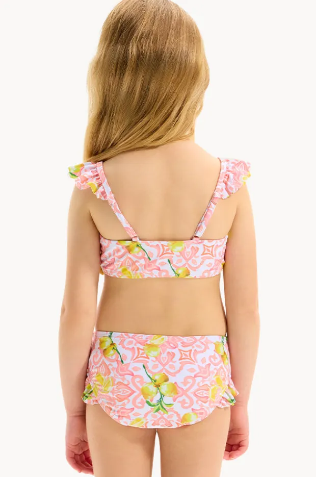Seafolly Girls Girls Tile Crop Set