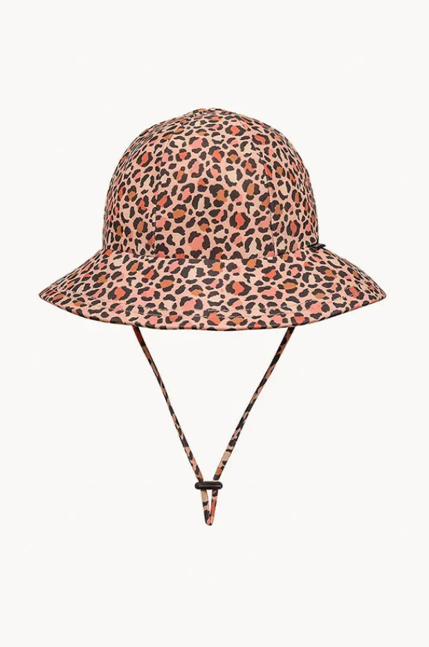 Bedhead Girls Leopard Ponytail Bucket Sunhat