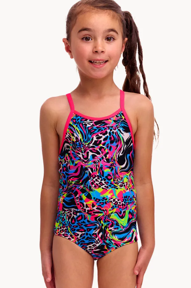 Funkita Girls Lolly Leopard One Piece