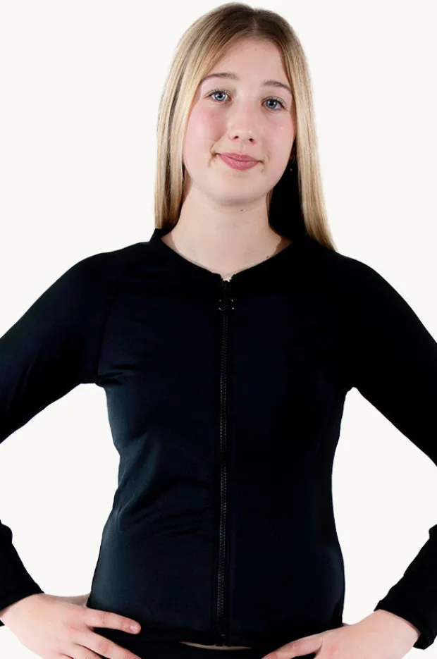 Base Swim Girls Long Sleeve Rashie
