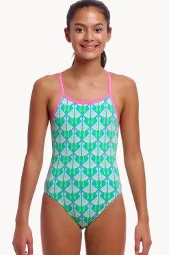 Funkita Girls Loose Goose Single Strap One Piece