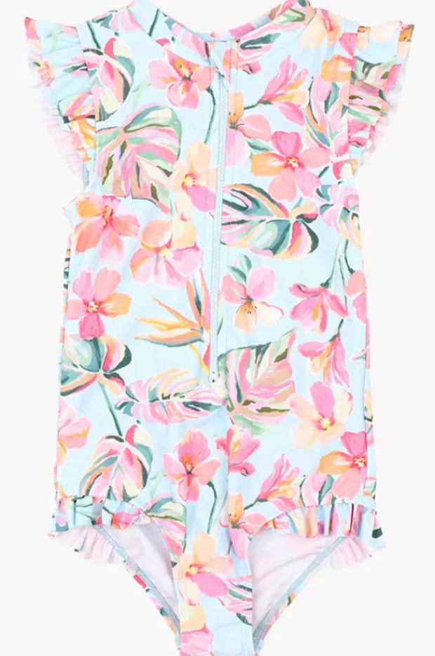 Minihaha Girls Lou Short Sleeve Sunsuit