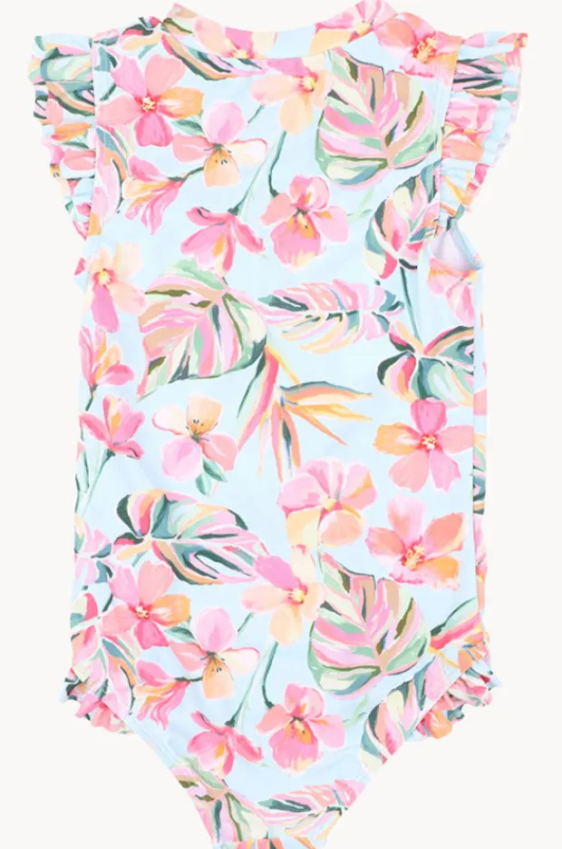 Minihaha Girls Lou Short Sleeve Sunsuit