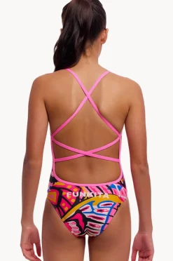 Funkita Girls Lover Flies Strapped In One Piece