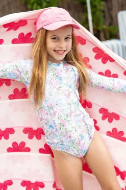 Minihaha Girls Lula Long Sleeve Sunsuit